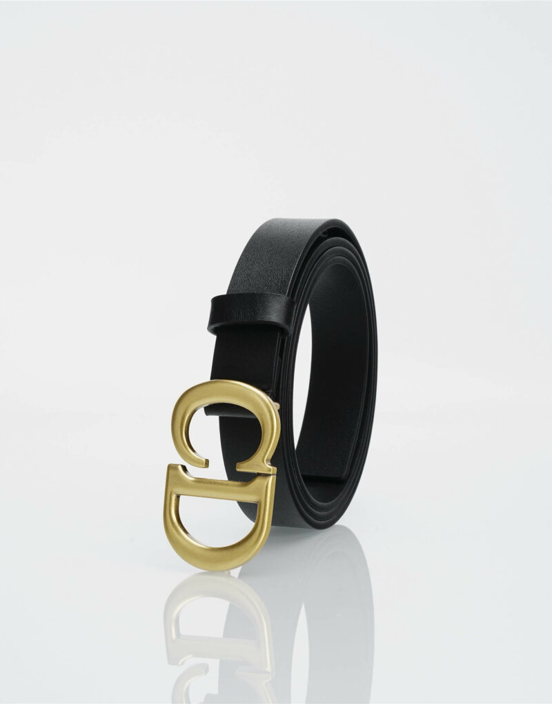 Christian Dior Saddle Belt Black For Women B0042CWGH_M900