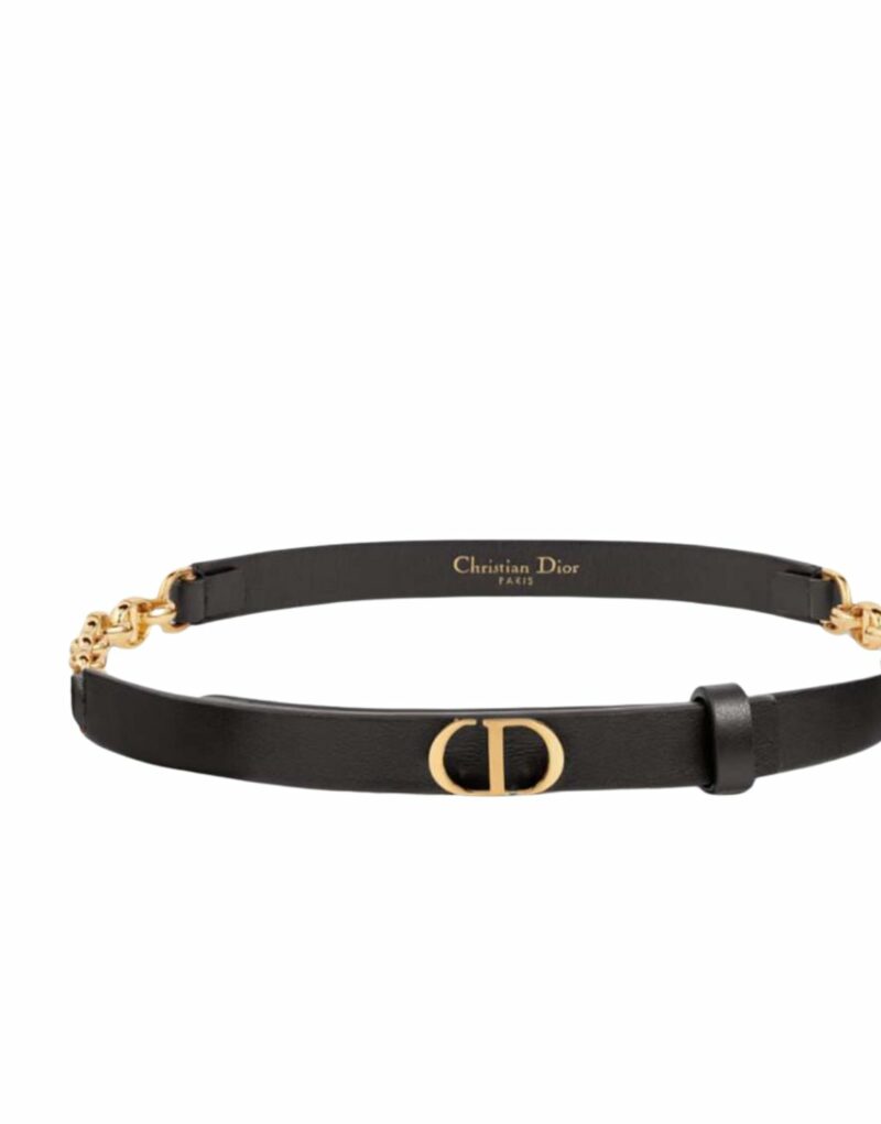 Christian Dior 30 Montaigne Belt Black For Women