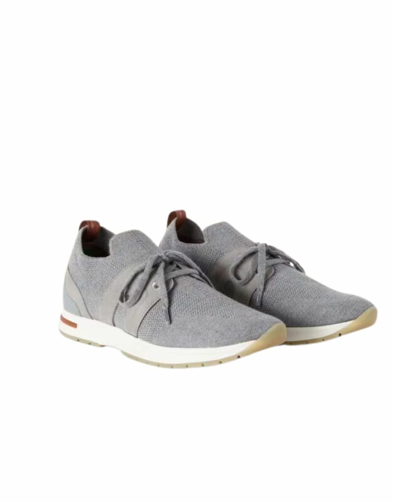 Loro Piana 360 Lp Lady Flexy Walk Sneaker Flannel Gray For Women - FAI7759 M579