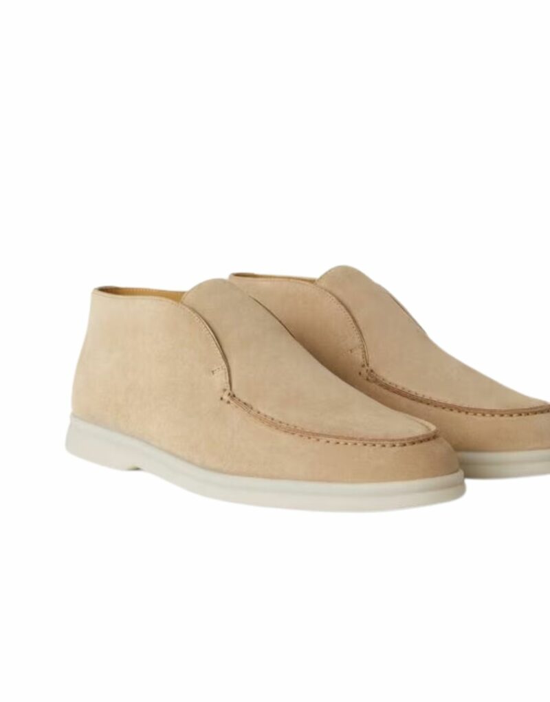 Loro Piana Open Walk Boots Sandstone For Women - FAE9959 D044