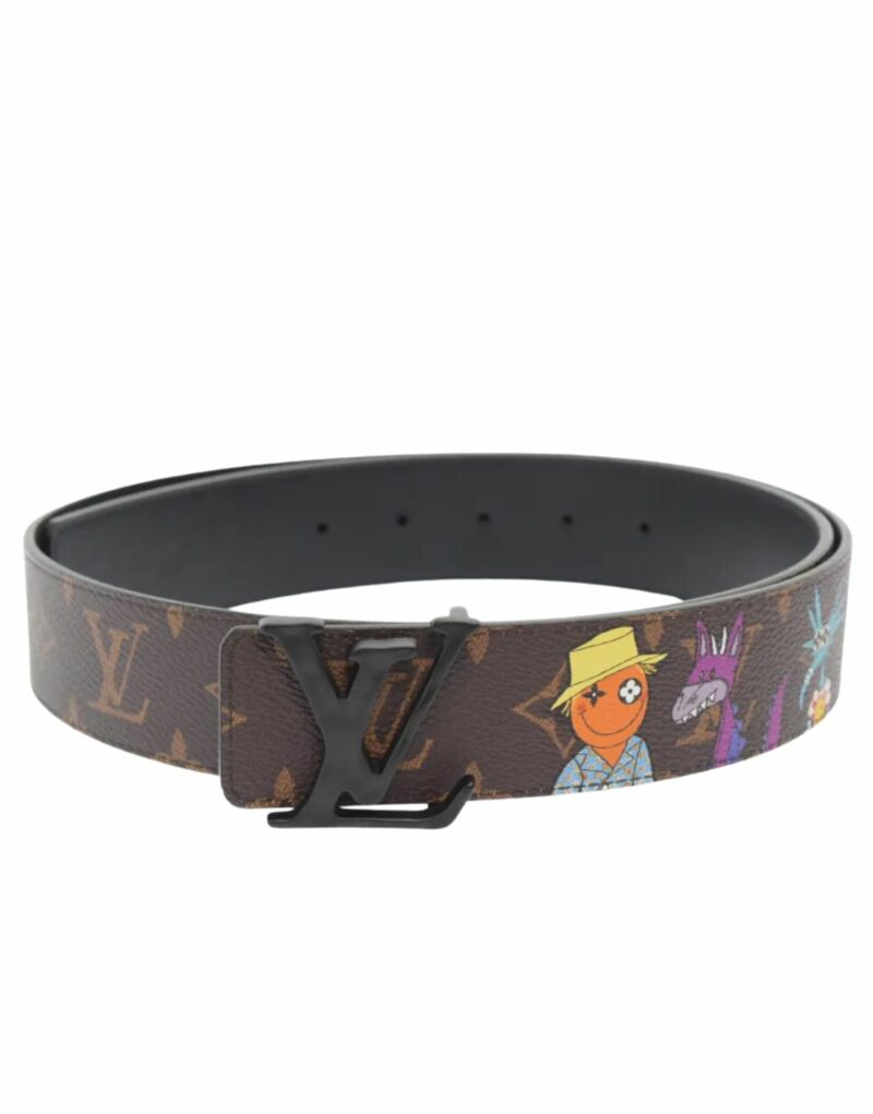 Louis Vuitton Cartoon Monogram Canvas Belt Brown For Women MP291