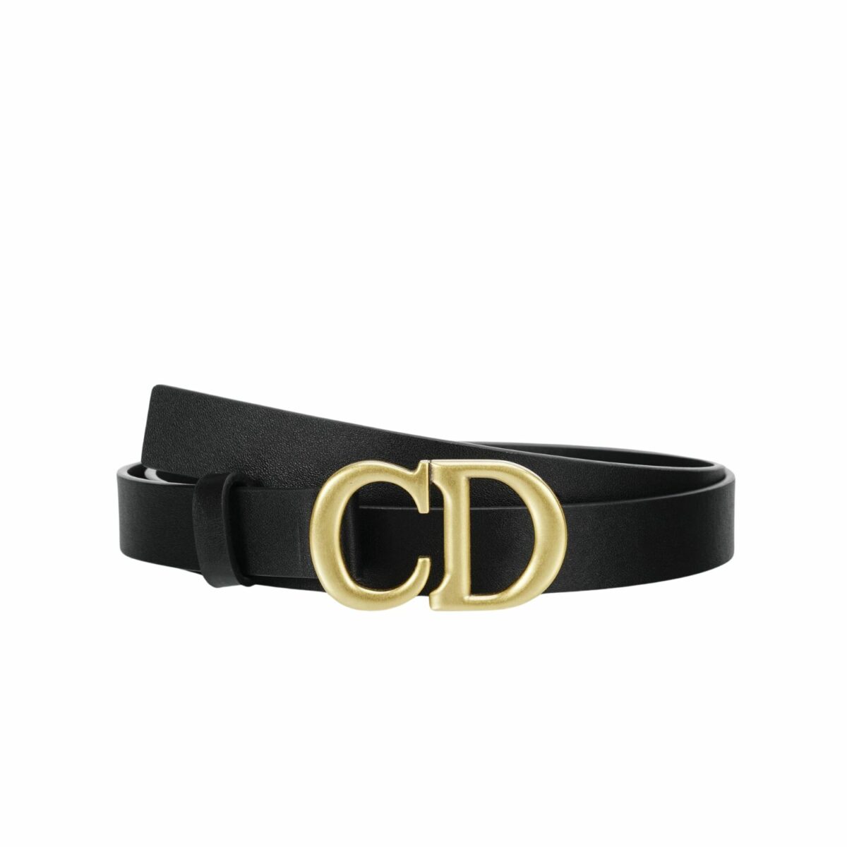 Christian Dior Saddle Belt Black For Women B0042CWGH_M900