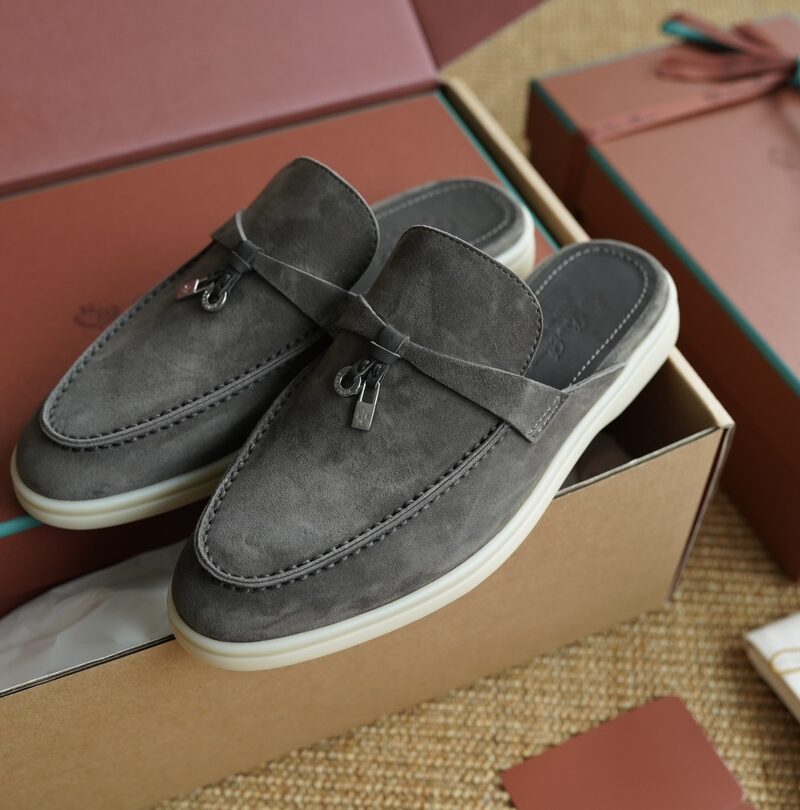 Loro Piana Babouche Charms Walk Loafers Shade Grown For Women - FAI1543 50W3