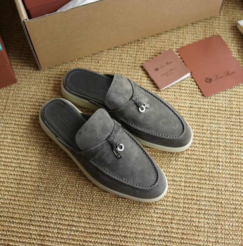 Loro Piana Babouche Charms Walk Loafers Shade Grown For Women - FAI1543 50W3