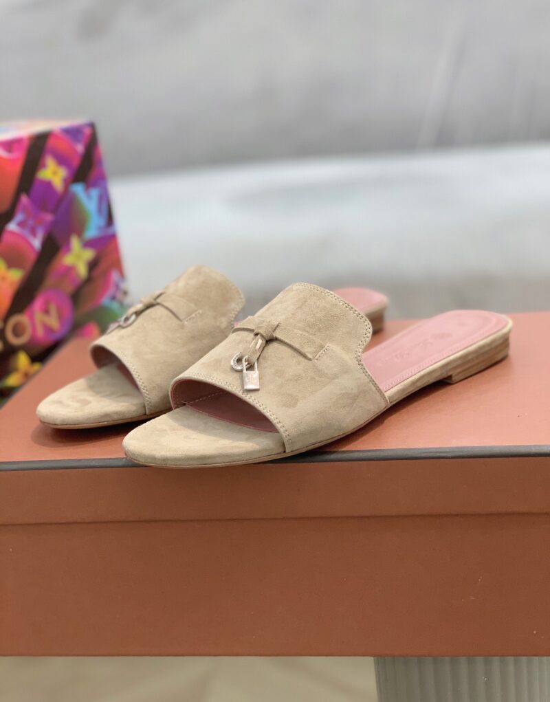 Loro Piana Summer Charms Sandal Egyptian Rock For Women - FAI5580 D02I