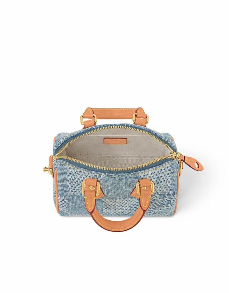 Louis Vuitton Speedy 25 Bandoulière Denim For Men 25cm/ 9.8in N40700