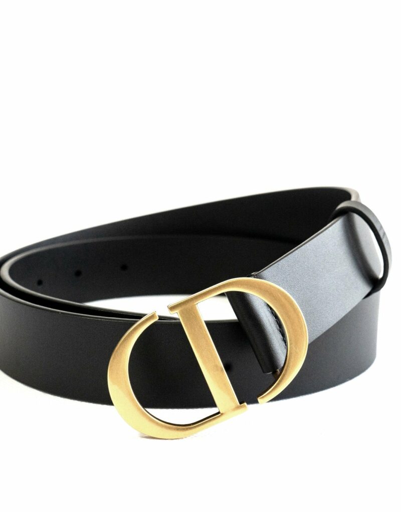 Christian Dior 30 Montaigne Belt Black For Women B0077UVWV_M900