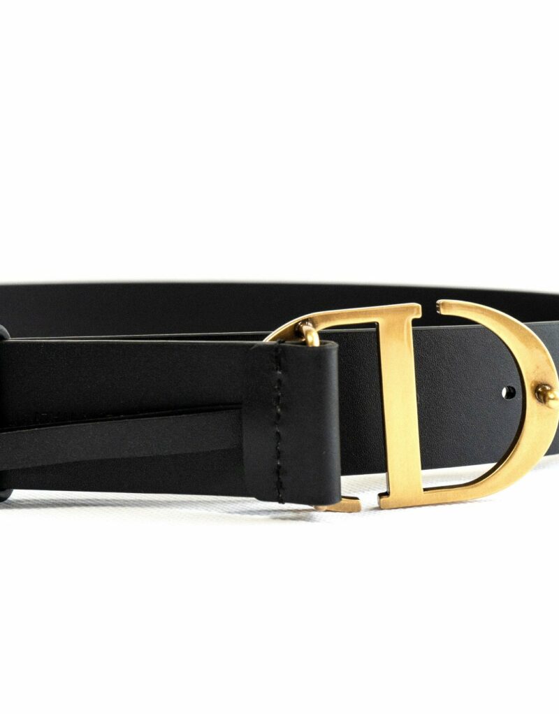 Christian Dior 30 Montaigne Belt Black For Women B0077UVWV_M900