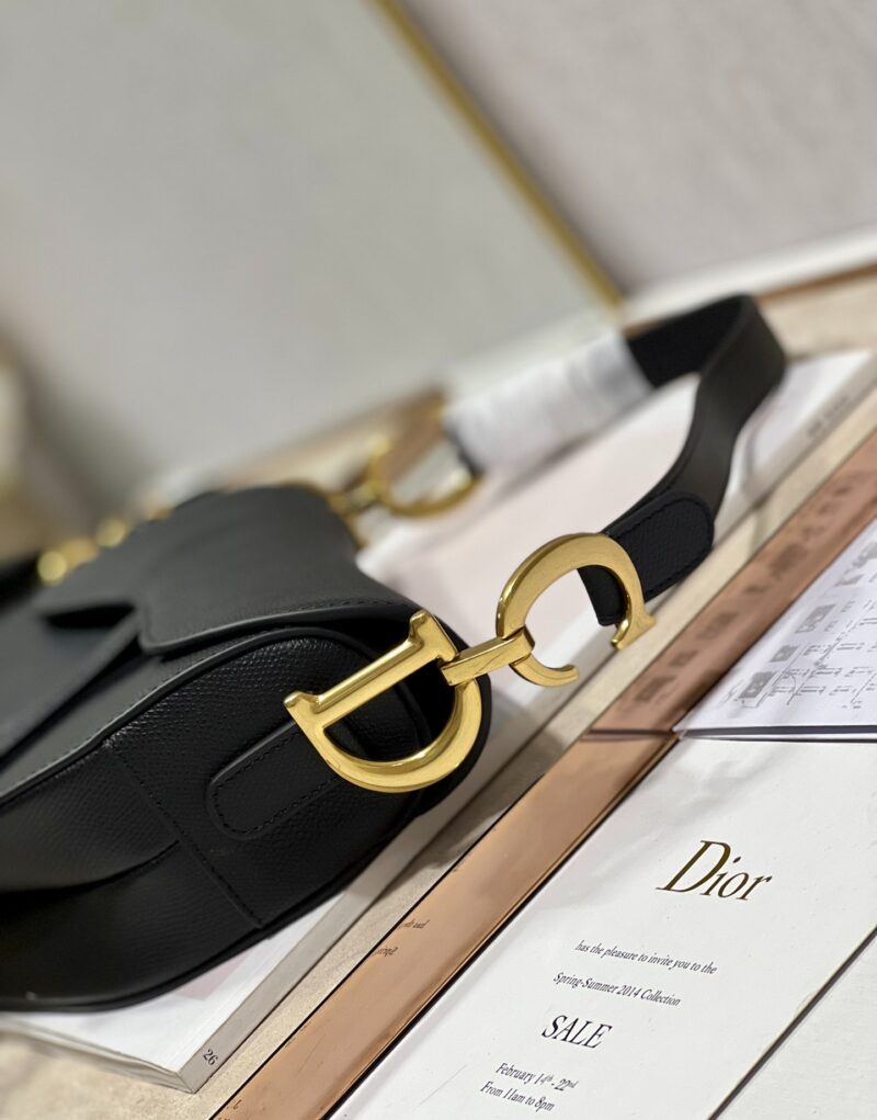 Special Set Dior: Christian Saddle Bag + Lotus Wallet