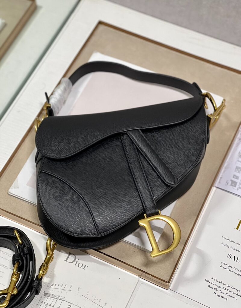 Special Set Dior: Christian Saddle Bag + Lotus Wallet