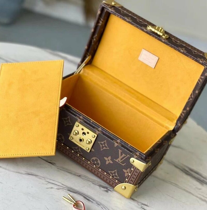 Louis Vuitton Coffret Tresor 24 Yellow For Women 9.8in/25cm M10137