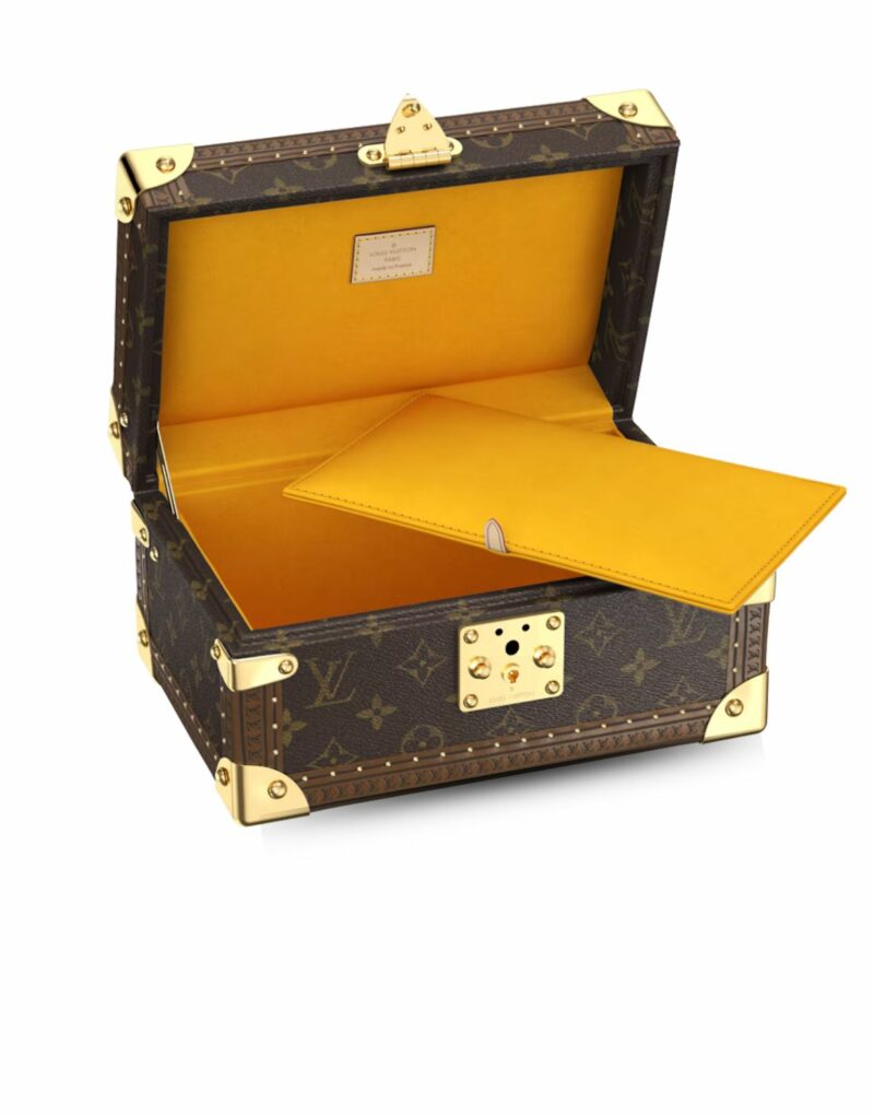 Louis Vuitton Coffret Tresor 24 Yellow For Women 9.8in/25cm M10137