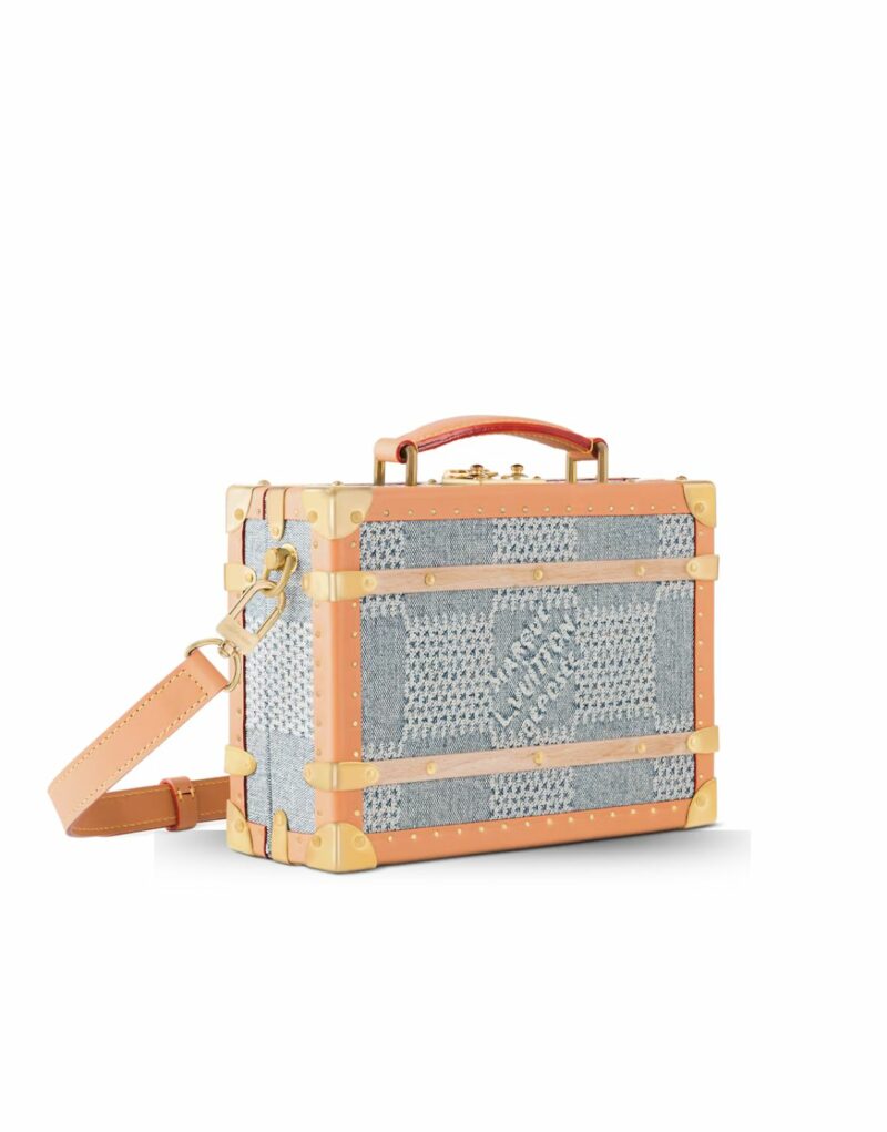 Louis Vuitton Handle Trunk Denim For Men 24cm/9.4in N40626
