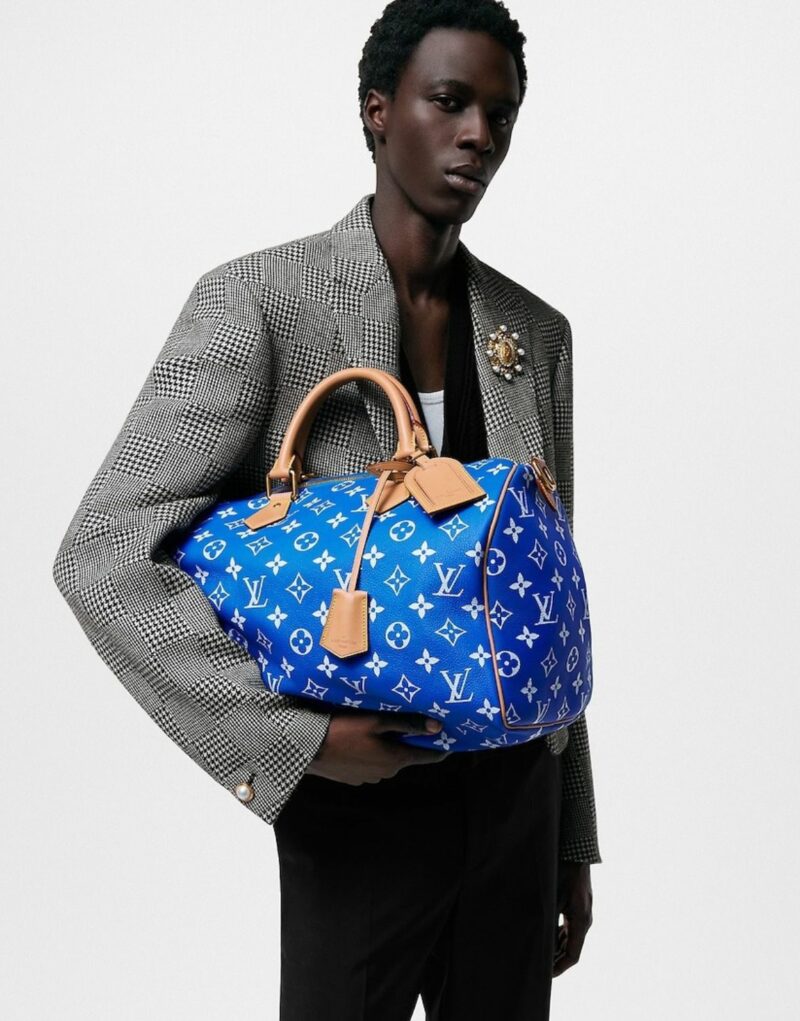 Louis Vuitton Speedy P9 Bandoulière 40 Blue 40cm/16in M24418