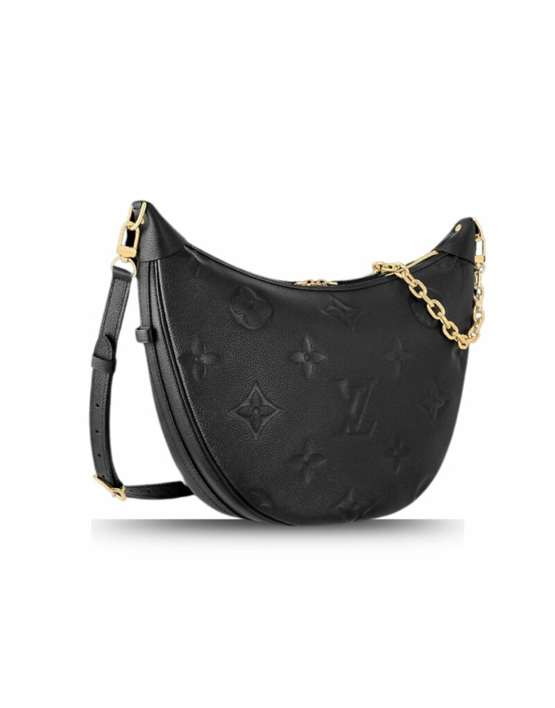 Louis Vuitton Loop Hobo Monogram Empreinte Black For Women 38cm/15in M46725