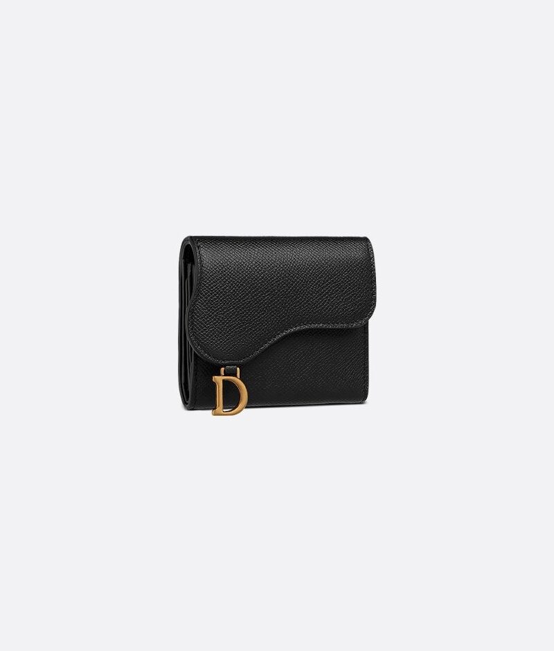 Special Set Dior: Christian Saddle Bag + Lotus Wallet