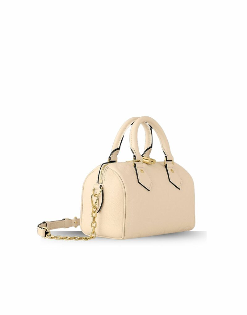 Louis Vuitton Speedy Bandoulière 20 Monogram Empreinte Cream For Women 20.5cm/8.1in M58954
