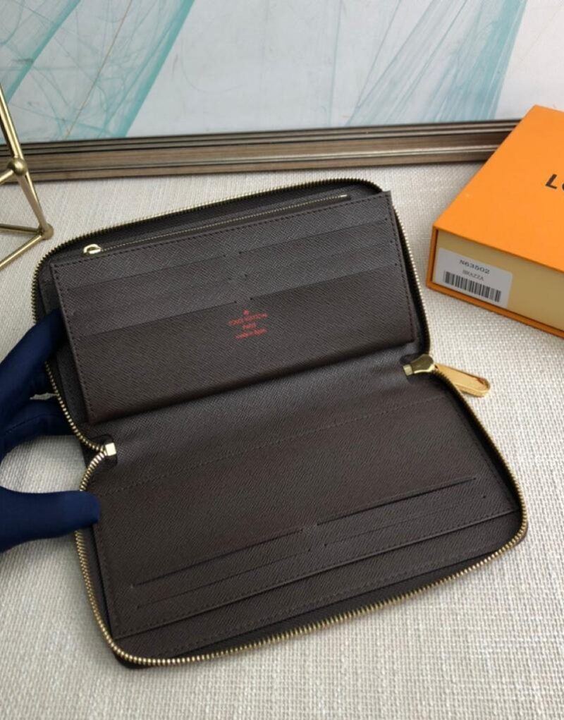 Special Set Louis Vuitton: Neverfull GM Tote Bag + Zippy Wallet Canvas