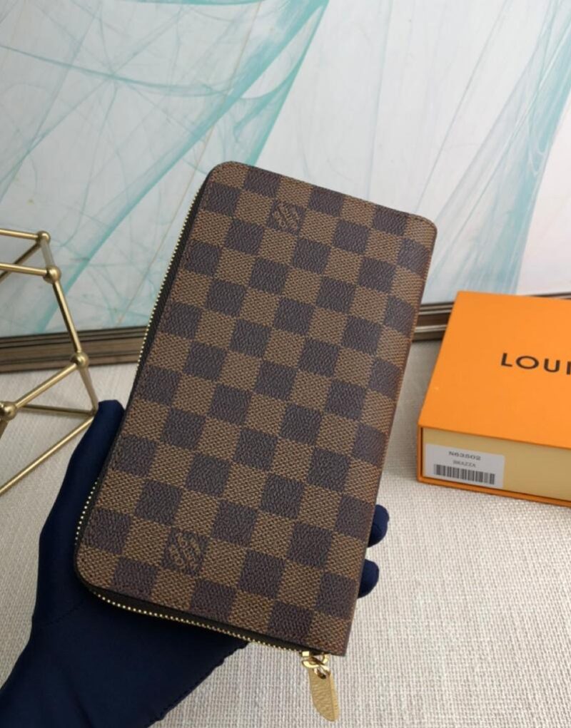 Special Set Louis Vuitton: Neverfull GM Tote Bag + Zippy Wallet Canvas