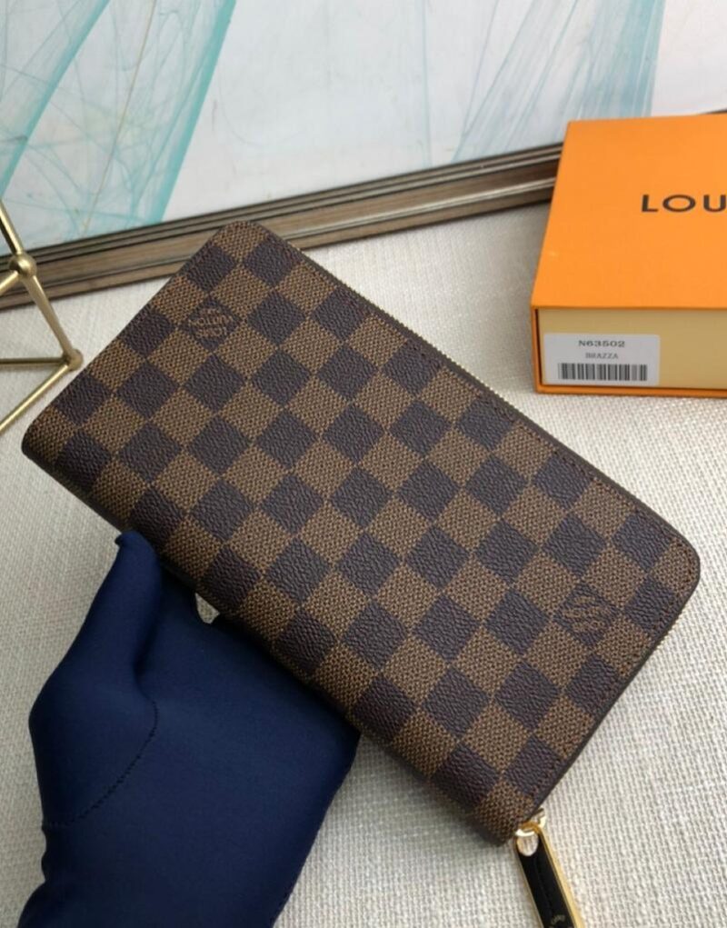 Special Set Louis Vuitton: Neverfull GM Tote Bag + Zippy Wallet Canvas