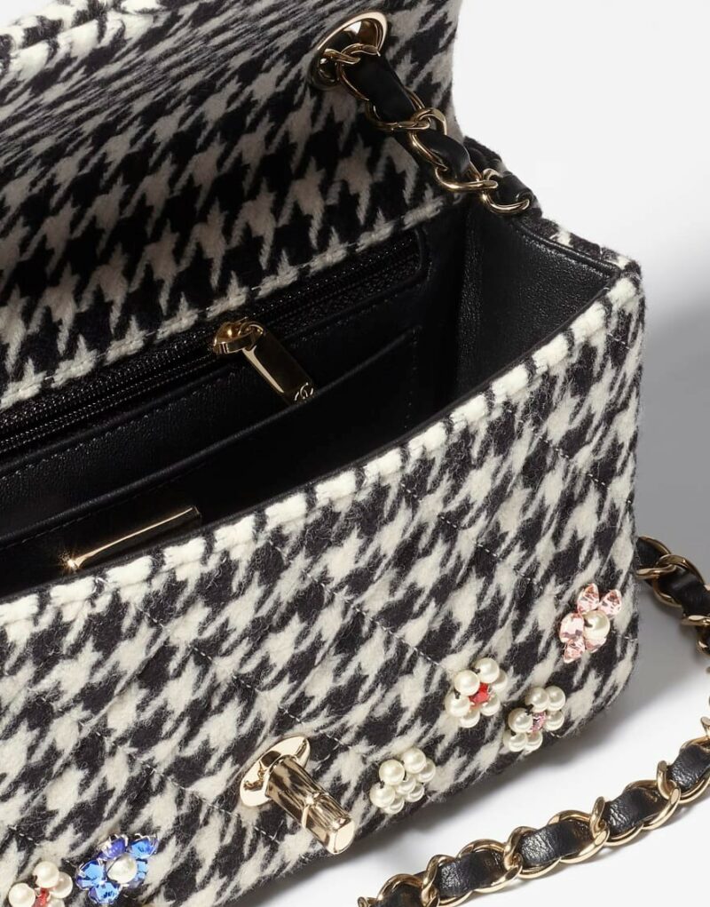 Chanel Mini Classic Handbag Black For Women 7.8in/20cm A69900 B17143 NZC08