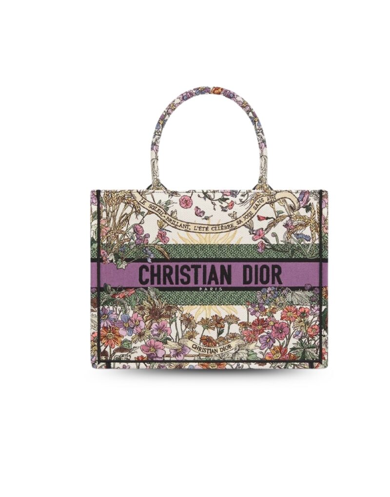 Christian Dior Medium Dior Book Tote White For Women 14in/36cm M1296ZEBH_M20E