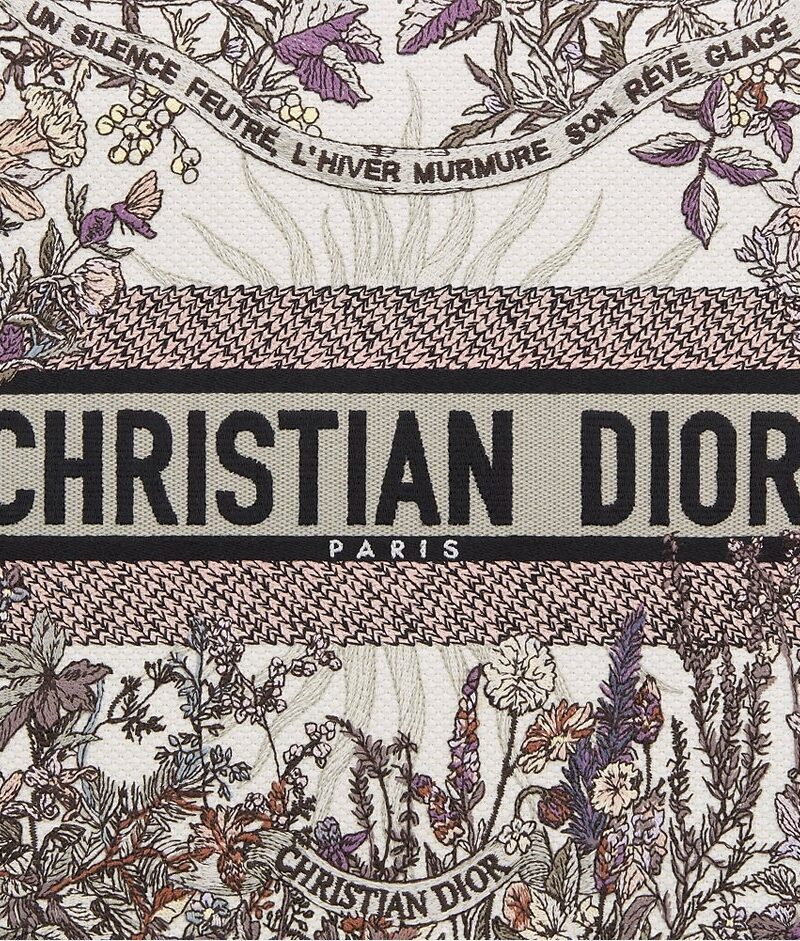 Christian Dior Medium Dior Book Tote White For Women 14in/36cm M1296ZEBQ_M20E