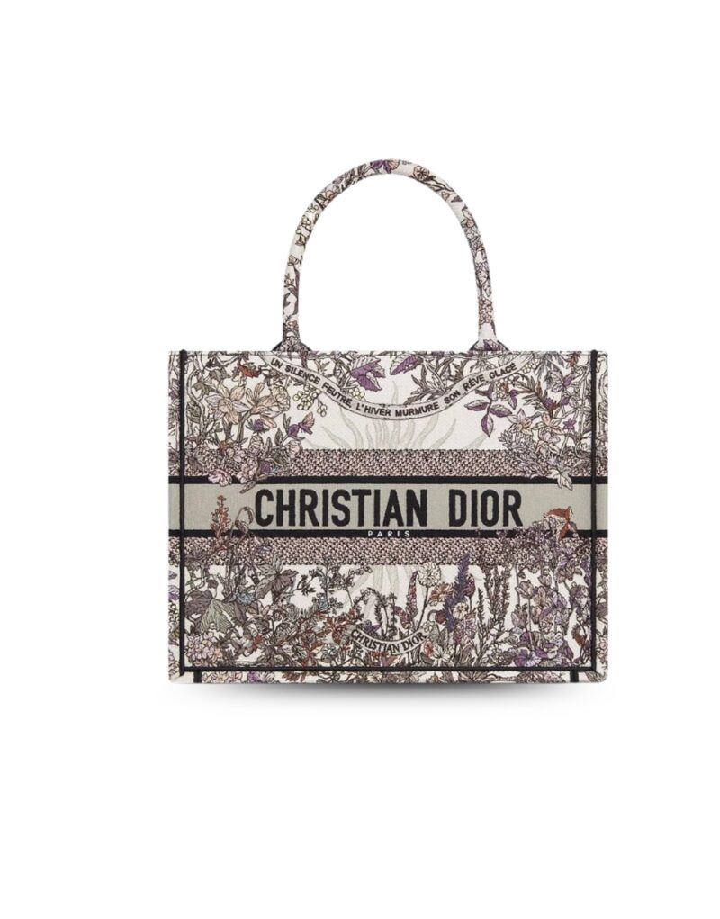 Christian Dior Medium Dior Book Tote White For Women 14in/36cm M1296ZEBQ_M20E