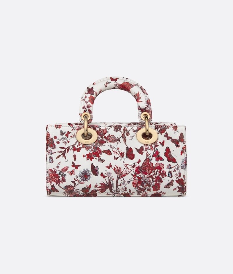 Christian Dior Medium Lady D-Joy Bag White For Women 8.5in/22cm M0613OIFP_M933