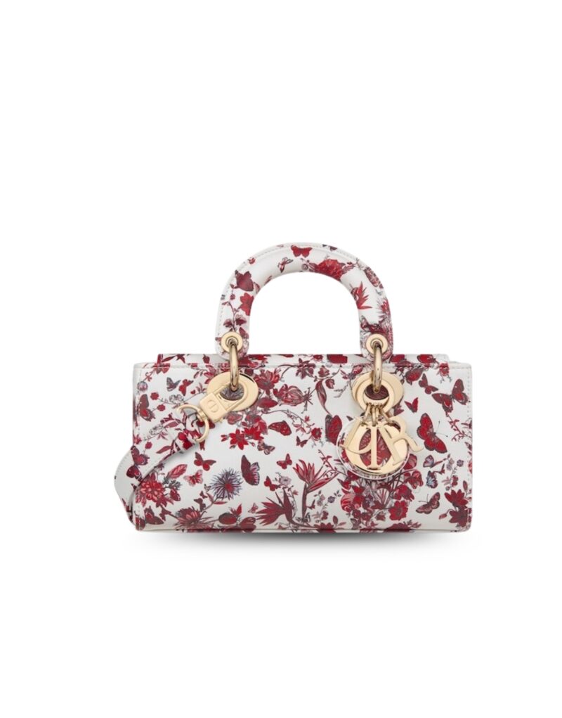 Christian Dior Medium Lady D-Joy Bag White For Women 8.5in/22cm M0613OIFP_M933