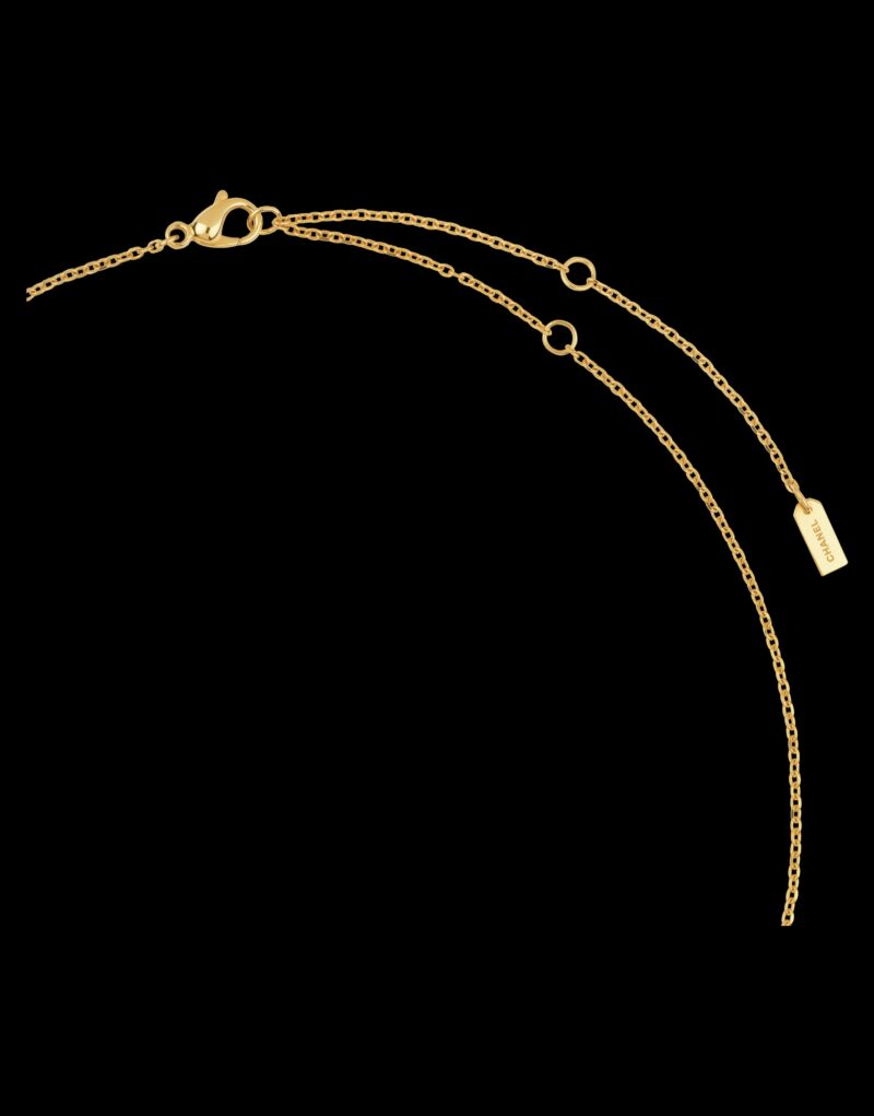 Chanel Extrait De N°5 Necklace Yellow Gold For Women J12904
