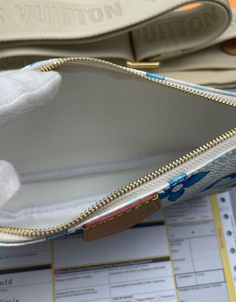 Louis Vuitton Multi Pochette Accessoires Bag Blue For Women 9.4in/24cm M25374