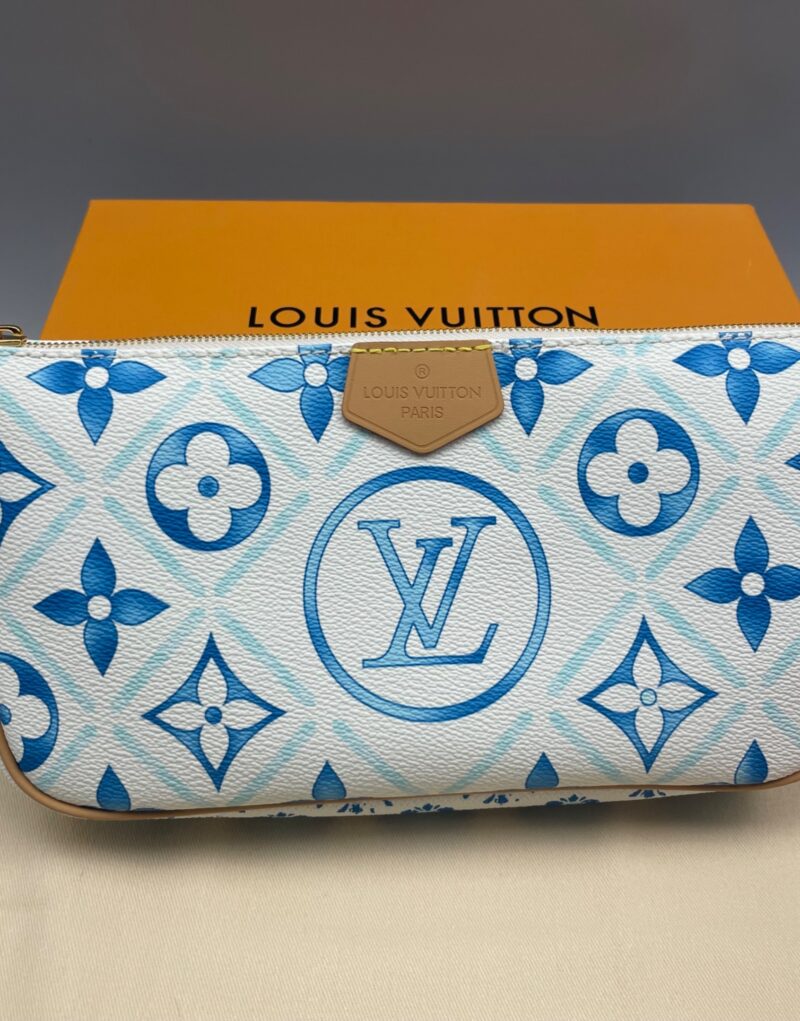 Louis Vuitton Multi Pochette Accessoires Bag Blue For Women 9.4in/24cm M25374