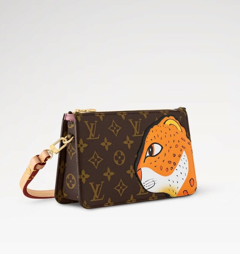 Louis Vuitton Lexington Pouch Brown For Women M83685 8.5in/21.5cm