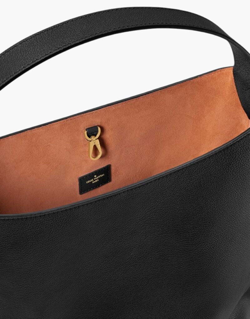 Louis Vuitton Low Key Hobo MM Black For Women M24856 12.2in/31cm