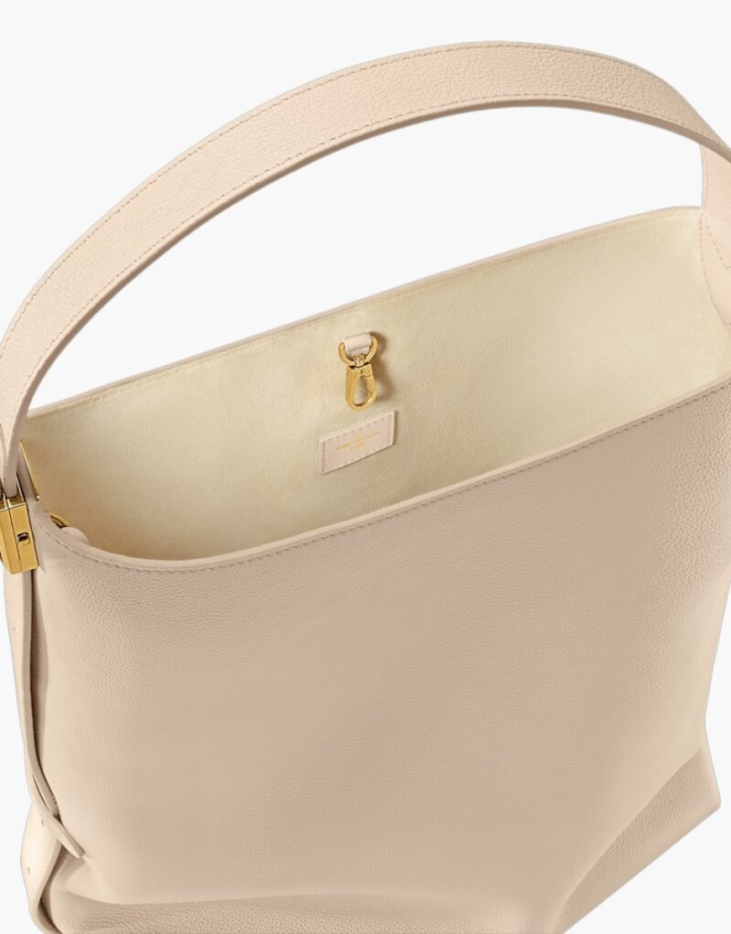 Louis Vuitton Low Key Hobo MM Limestone Gray For Women M25022 12.2in/31cm