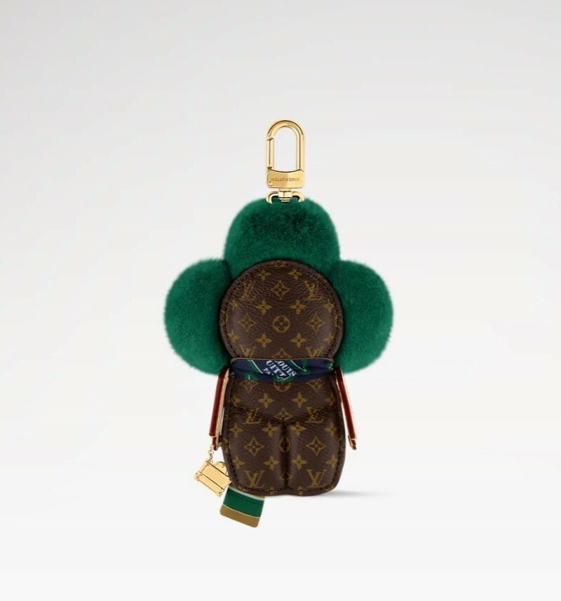 Louis Vuitton Vivienne Fashionista Bag Charm Green For Women M01767