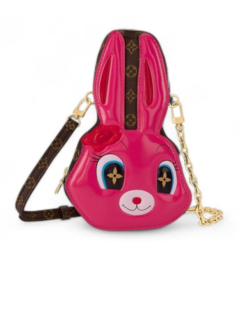 Louis Vuitton Wallet On Chain Rabbit Pink For Women M11452 7.9in/20cm