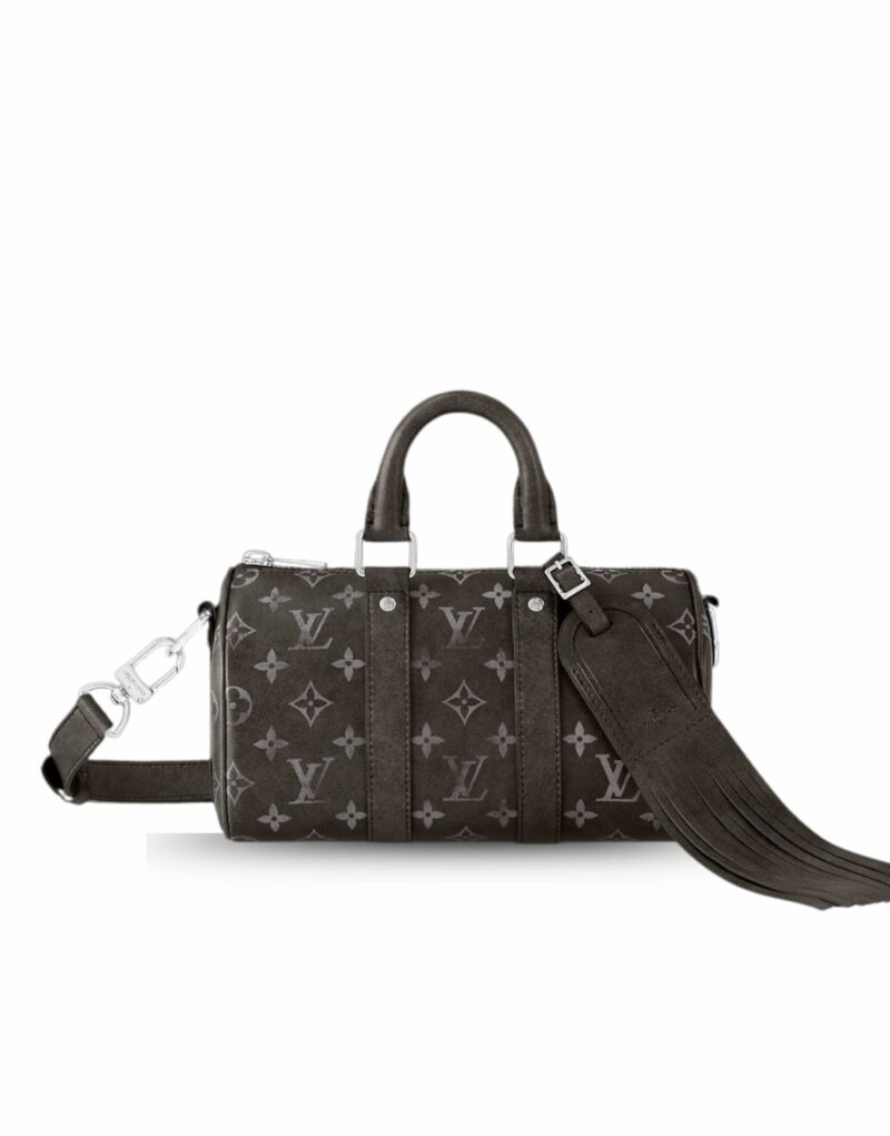Louis Vuitton Keepall Bandoulière 25 Black For Men 25cm/9.8in M11595