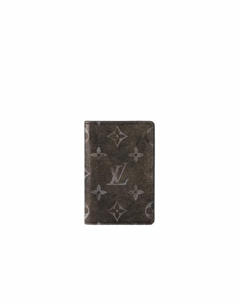 Louis Vuitton Pocket Organizer Black/White For Men 7.5cm/3in M11635