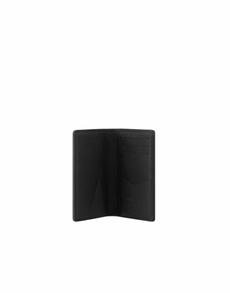 Louis Vuitton Pocket Organizer Black/White For Men 7.5cm/3in M11635