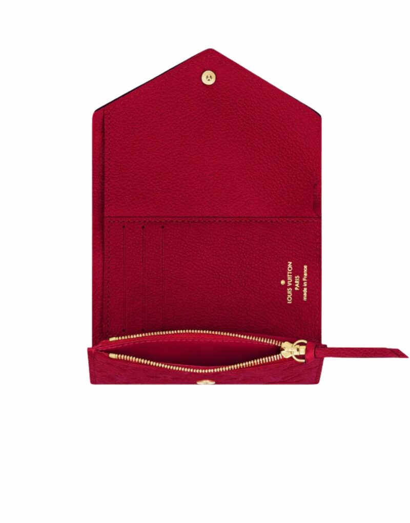 Louis Vuitton Victorine Wallet Scarlet Red For Women, Women's Wallet 4.7in/12cm LV M63701