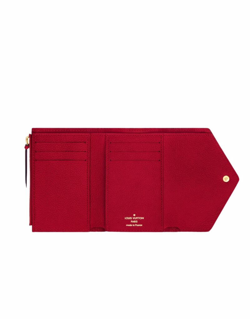 Louis Vuitton Victorine Wallet Scarlet Red For Women, Women's Wallet 4.7in/12cm LV M63701