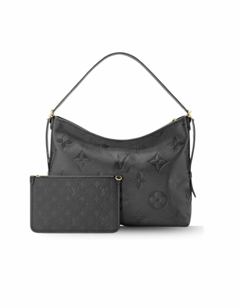Louis Vuitton CarryAll MM Monogram Empreinte Black For Women 39cm/15in M46289
