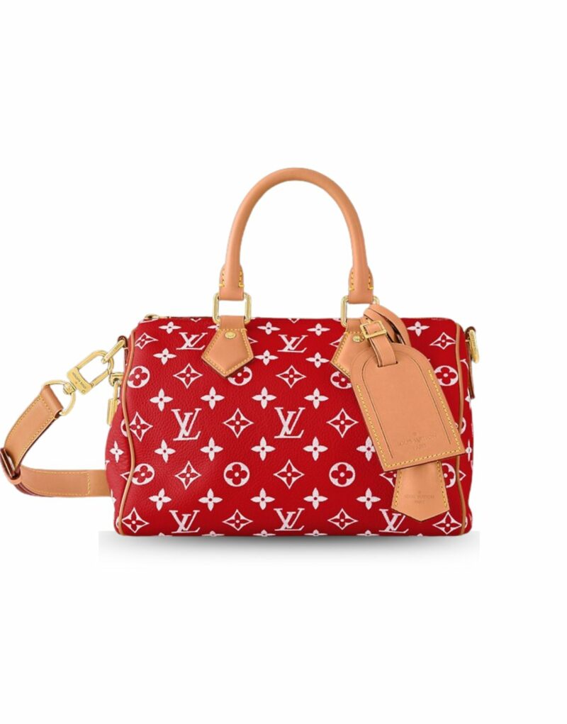 Louis Vuitton Speedy P9 Bandoulière 25 Red 25cm/9.8in M24425