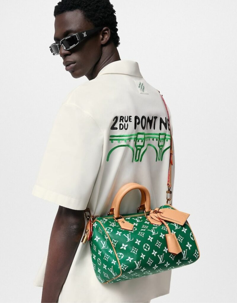 Louis Vuitton Speedy P9 Bandoulière 25 Green 25cm/9.8in M24423