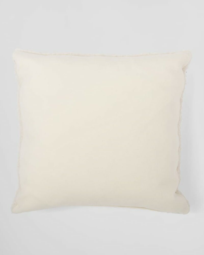 Prada Faux-Fur Cashmere And Wool Throw Pillow Tan/Black 2QB002_2FLI_F0I55