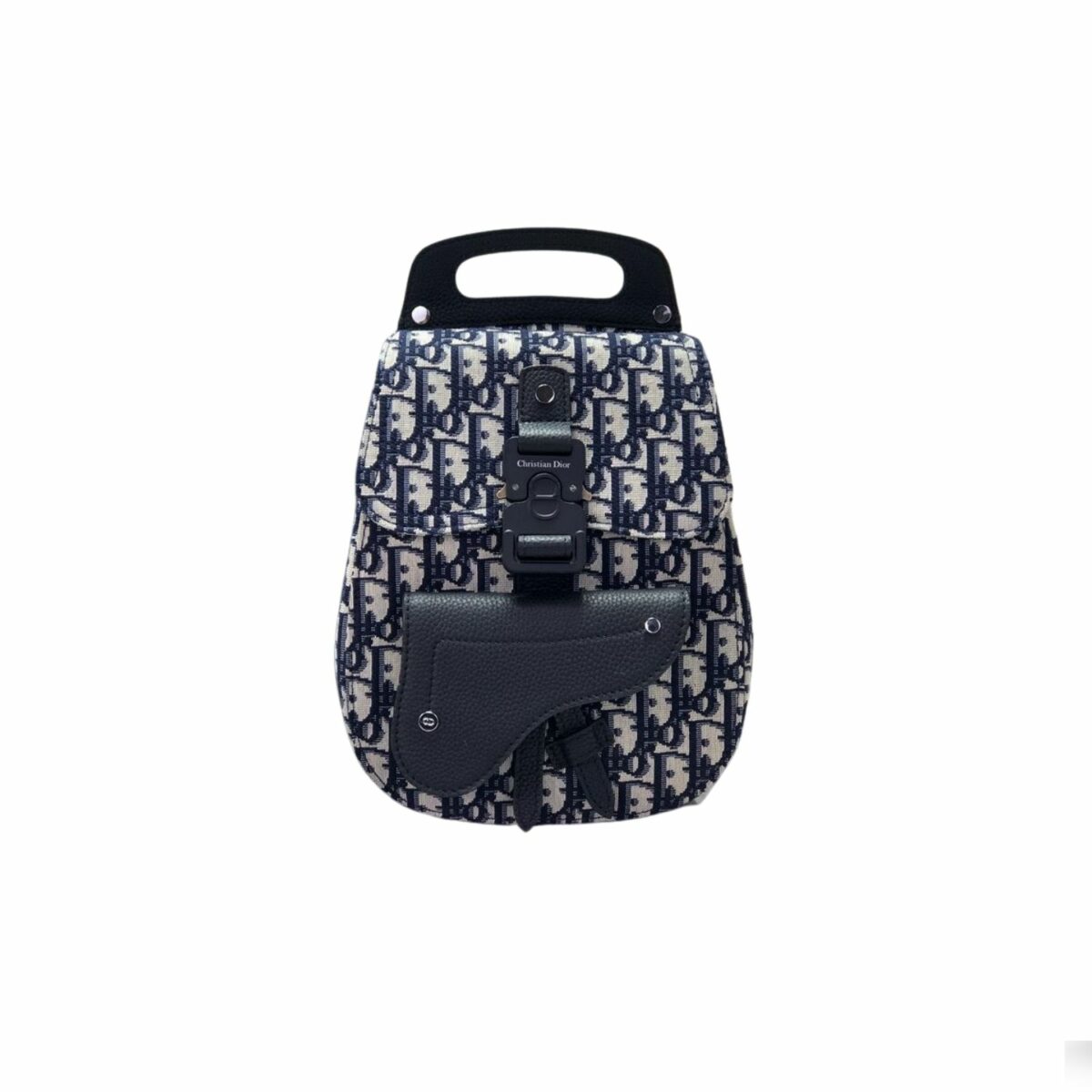 Dior Mini Gallop Backpack White For Men 11 in/27.5 cm