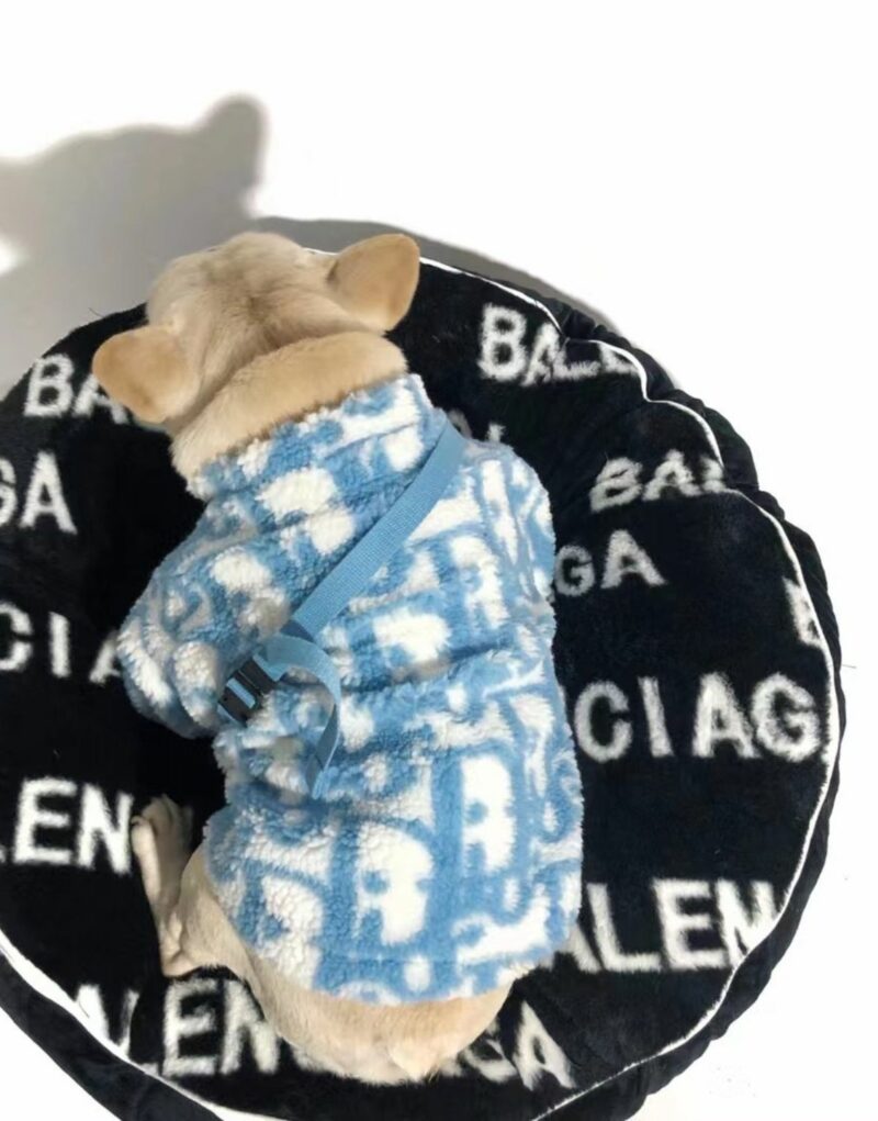Balenciaga Bed Round Black For Pet
