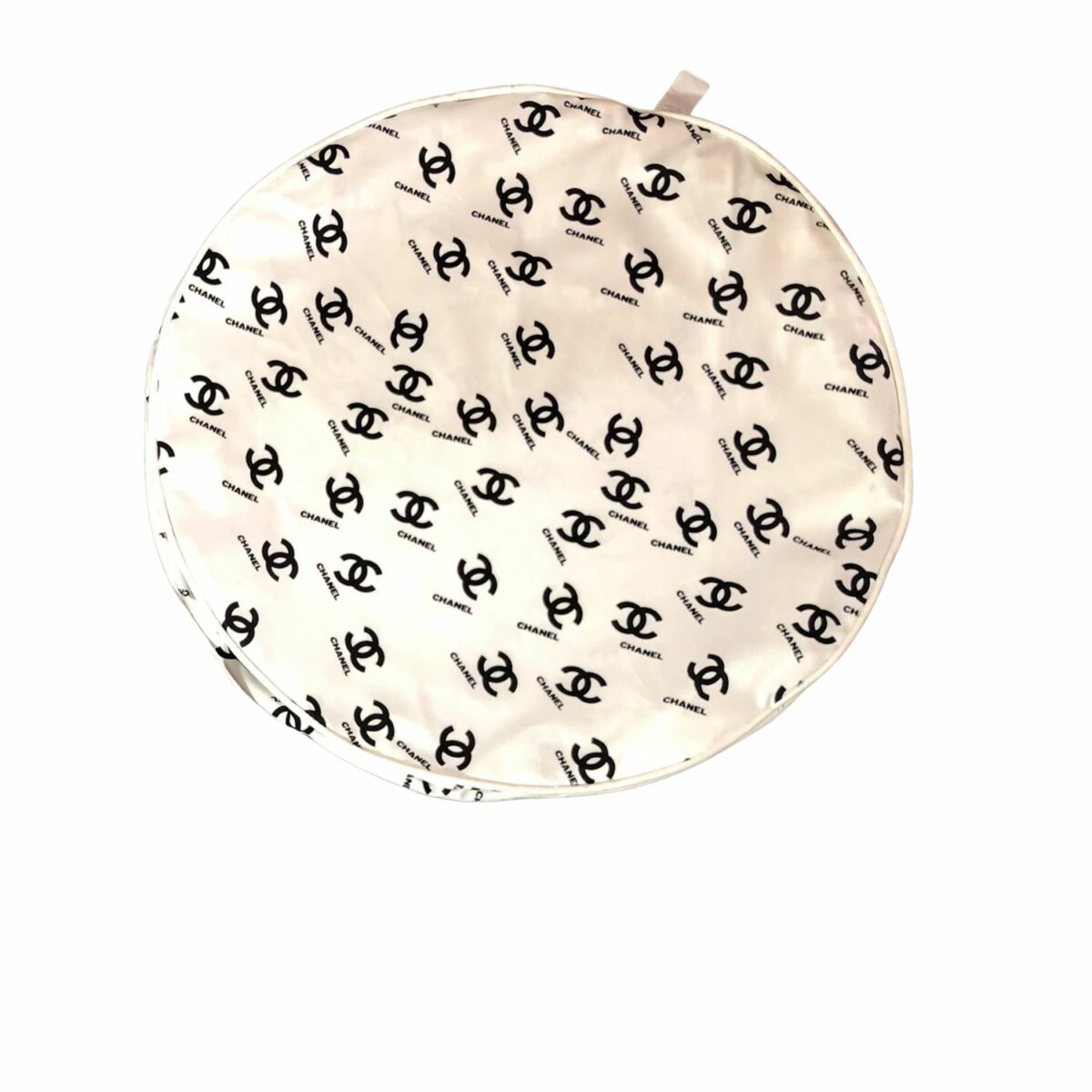 Chanel Bed Round White For Pet